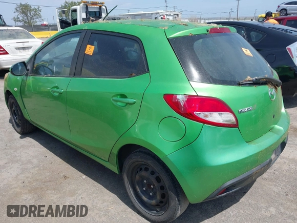 2011 Mazda 2 Sport with VIN JM1DE1HY6B0120312, listed as a IAAI auction lot 42111355 with Not Provided miles and . Bid and sale history available at carsss.com. Image 3.