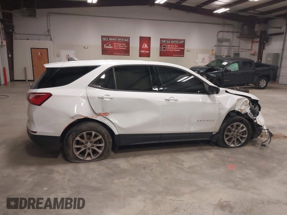 2019 Chevrolet Equinox LS with VIN 2GNAXHEV9K6196119, listed as a IAAI auction lot 41238157 with 83,412 mi miles and . Bid and sale history available at DreamBid. Image 13.