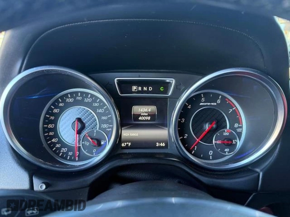 2016 Mercedes-Benz G-Class AMG G 63 with VIN WDCYC7DF8GX253273, listed as a Copart auction lot 48623935 with 40,098 mi miles and Salvage Title. Bid and sale history available at carsss.com. Image 8.
