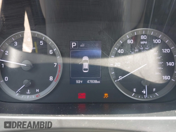 2015 Hyundai Sonata SE z VIN 5NPE24AF0FH205355, wystawiony jako IAAI lot #42419168 z przebiegiem 47 838 mil mil oraz . Historia ofert i sprzedaży dostępna na DreamBid. Obrazek 7.