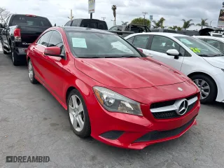 2015 Mercedes-Benz CLA-Class CLA 250 with VIN WDDSJ4EB4FN184075, listed as a Copart auction lot 54602635 with 151,188 mi miles and Clean Title. Bid and sale history available at carsss.com. Image 1.