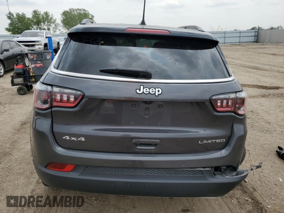 2024 Jeep Compass Limited с VIN 3C4NJDCN4RT151330, выставлен на аукционе Copart как лот 60017145 с пробегом 19 168 миль миль и Списание • Salvage title. История ставок и продаж доступна на DreamBid. Изображение 6.