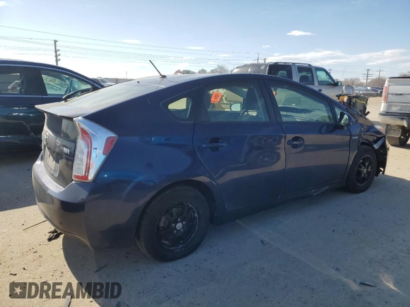 2015 Toyota Prius Four with VIN JTDKN3DU9F1985376, listed as a Copart auction lot 47643895 with 111,806 mi miles and Salvage Title. Bid and sale history available at carsss.com. Image 3.