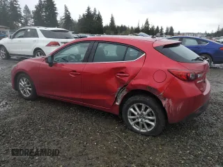 2016 Mazda 3 i Touring with VIN 3MZBM1L76GM319998, listed as a Copart auction lot 52292625 with 67,784 mi miles and Salvage title. Bid and sale history available at DreamBid. Image 2.