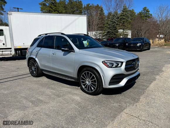 2020 Mercedes-Benz GLE with VIN 4JGFB4KB3LA044515, listed as a Copart auction lot 53399025 with 109,457 mi miles and Clean Title. Bid and sale history available at carsss.com. Image 2.