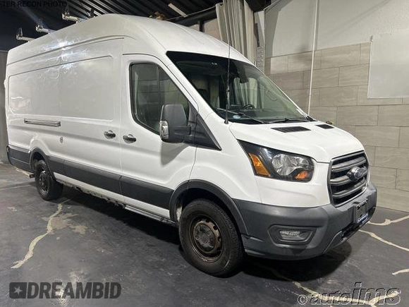 2020 Ford Transit Cargo with VIN 1FTBW3X85LKB80928, listed as a IAAI auction lot 42729884 with 70,670 mi miles and . Bid and sale history available at DreamBid. Image 7.