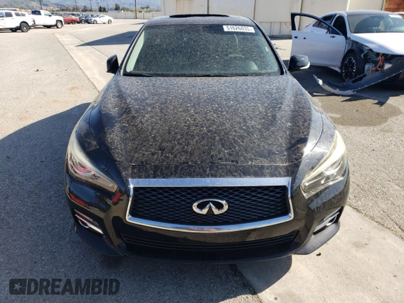 2017 Infiniti Q50 3.0t Premium with VIN JN1EV7AP9HM730394, listed as a Copart auction lot 51626035 with 83,138 mi miles and Salvage Title. Bid and sale history available at carsss.com. Image 5.