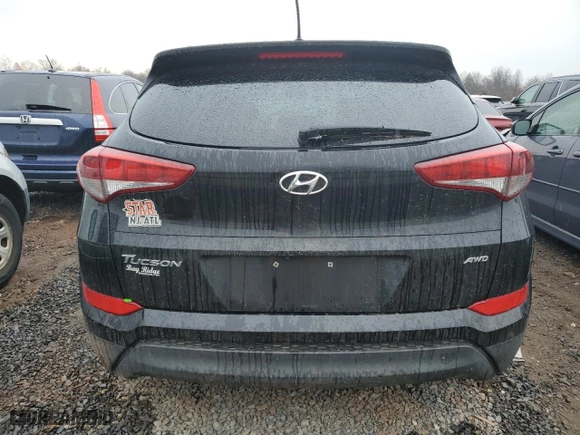 2016 Hyundai Tucson SE with VIN KM8J3CA45GU098388, listed as a Copart auction lot 46781755 with 125,007 mi miles and Salvage Title. Bid and sale history available at carsss.com. Image 6.