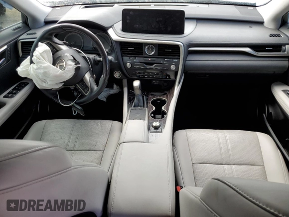 2021 Lexus RX 350 with VIN 2T2JZMDA1MC294889, listed as a Copart auction lot 47079245 with 50,207 mi miles and Salvage title. Bid and sale history available at DreamBid. Image 8.