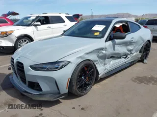 2021 BMW M4 Competition z VIN WBS33AZ03MCH04805, wystawiony jako IAAI lot #42163520 z przebiegiem 59 503 mil mil oraz . Historia ofert i sprzedaży dostępna na DreamBid. Obrazek 2.