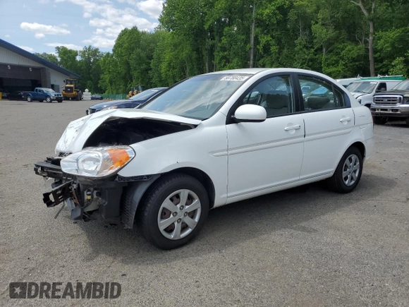 2011 Hyundai Accent GLS z VIN KMHCN4AC0BU603293, wystawiony jako Copart lot #58780435 z przebiegiem 55 222 mil mil oraz Szkoda całkowita • Salvage title. Historia ofert i sprzedaży dostępna na DreamBid. Obrazek 1.