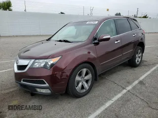 2013 Acura MDX with VIN 2HNYD2H26DH503620, listed as a Copart auction lot 50632905 with 71,268 mi miles and Salvage title. Bid and sale history available at DreamBid. Image 1.