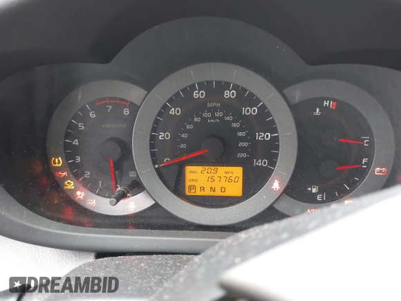 2011 Toyota RAV4 Sport with VIN JTMRF4DV6B5043105, listed as a IAAI auction lot 41546015 with 157,760 mi miles. Bid and sale history available at carsss.com. Image 7.