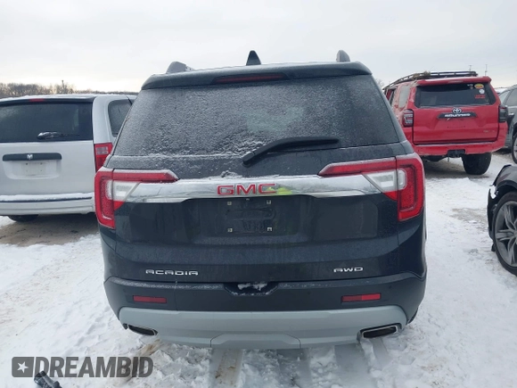 2020 GMC Acadia SLT with VIN 1GKKNULS6LZ136667, listed as a IAAI auction lot 41263992 with 81,034 mi miles and . Bid and sale history available at DreamBid. Image 16.