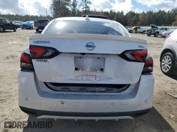 2020 Nissan Versa SR with VIN 3N1CN8FV1LL901789, listed as a Copart auction lot 84638954 with 41,461 mi miles and Salvage Title. Bid and sale history available at DreamBid. Image 6.