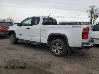 2018 Chevrolet Colorado 4WD LT with VIN 1GCHTCEN7J1165121, listed as a Copart auction lot 44421455 with 54,840 mi miles and Salvage Title. Bid and sale history available at carsss.com. Image 2.