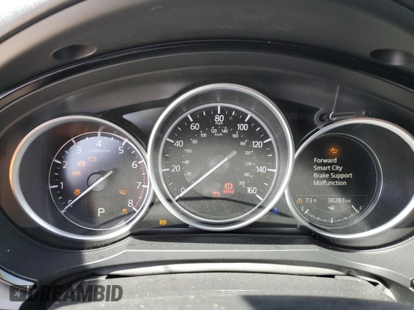 2023 Mazda CX-9 Touring with VIN JM3TCBCY2P0638740, listed as a Copart auction lot 50298815 with 38,283 mi miles and Salvage title. Bid and sale history available at DreamBid. Image 9.