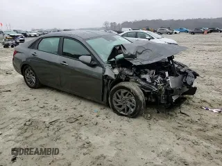 2024 Hyundai Elantra SEL with VIN KMHLM4DG9RU754435, listed as a Copart auction lot 86189314 with 5,941 mi miles and Salvage Title. Bid and sale history available at carsss.com. Image 11.