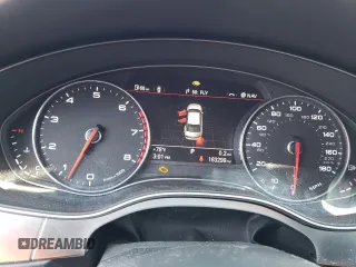 2012 Audi A6 Prestige with VIN WAUHGAFC9CN161330, listed as a Copart auction lot 63708745 with 163,299 mi miles and Salvage title. Bid and sale history available at DreamBid. Image 9.