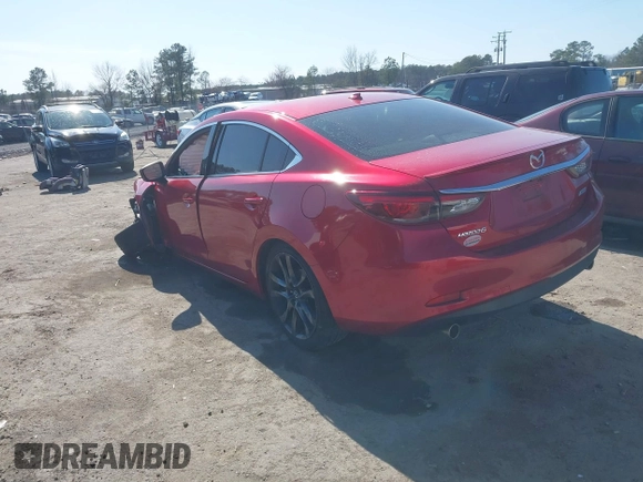 2017 Mazda 6 Grand Touring with VIN JM1GL1X57H1100857, listed as a IAAI auction lot 41773377 with 80,193 mi miles. Bid and sale history available at carsss.com. Image 3.