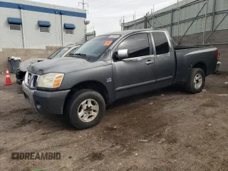 2004 Nissan Titan SE with VIN 1N6AA06A84N539876, listed as a Copart auction lot 80282844 with Not Provided miles and Salvage Title. Bid and sale history available at carsss.com. Image 1.