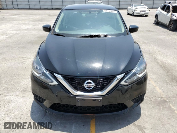 2017 Nissan Sentra SV with VIN 3N1AB7AP0HY363325, listed as a Copart auction lot 58713625 with 56,101 mi miles and Salvage title. Bid and sale history available at DreamBid. Image 5.