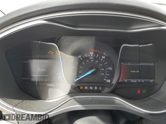 2018 Ford Fusion Energi SE with VIN 3FA6P0PU4JR246426, listed as a Copart auction lot 50419785 with 69,719 mi miles and Salvage Title. Bid and sale history available at carsss.com. Image 9.