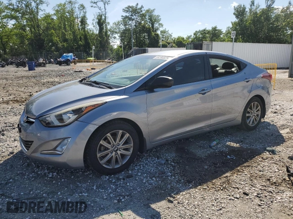 2016 Hyundai Elantra SE z VIN 5NPDH4AE0GH771356, wystawiony jako Copart lot #55256825 z przebiegiem 79 122 mil mil oraz Szkoda całkowita • Salvage title. Historia ofert i sprzedaży dostępna na DreamBid. Obrazek 1.