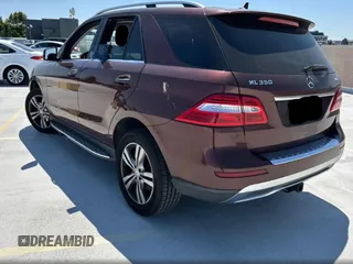 2013 Mercedes-Benz M 350 with VIN 4JGDA5HBXDA248382, listed as a Copart auction lot 64907025 with 163,683 mi miles and Clean title. Bid and sale history available at DreamBid. Image 3.