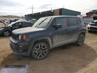 2021 Jeep Renegade Upland Edition with VIN ZACNJDAB0MPM39206, listed as a Copart auction lot 50907905 with 0 mi miles and Non Repairable. Bid and sale history available at carsss.com. Image 1.