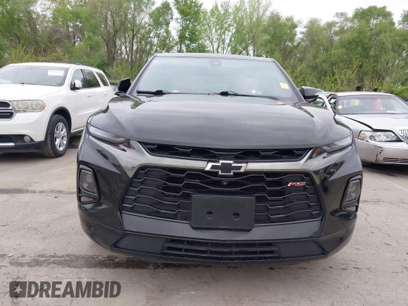 2019 Chevrolet Blazer RS with VIN 3GNKBJRS8KS589136, listed as a IAAI auction lot 42055894 with 59,445 mi miles and . Bid and sale history available at DreamBid. Image 12.