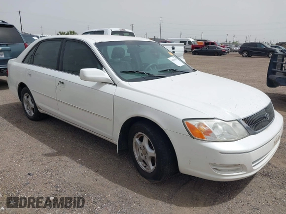 2001 Toyota Avalon XL with VIN 4T1BF28B81U166166, listed as a IAAI auction lot 41814679 with Not Provided miles and . Bid and sale history available at DreamBid. Image 1.