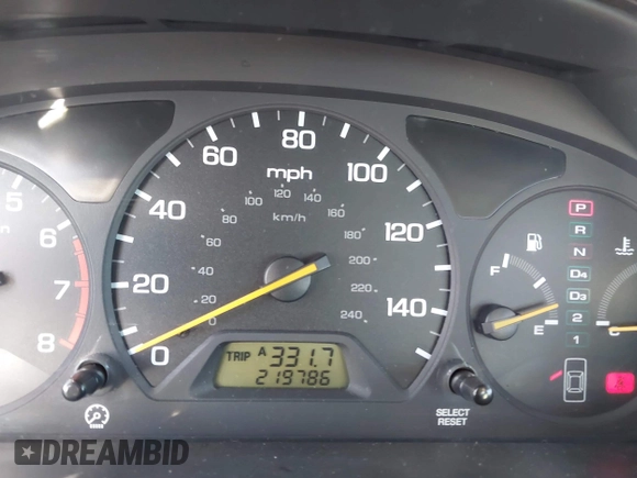 2002 Honda Accord EX z VIN 1HGCG16522A024557, wystawiony jako IAAI lot #41525344 z przebiegiem 219 786 mil mil oraz . Historia ofert i sprzedaży dostępna na DreamBid. Obrazek 7.