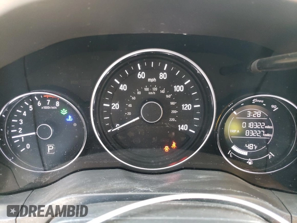 2021 Honda HR-V LX with VIN 3CZRU6H31MM711409, listed as a Copart auction lot 45154015 with 18,322 mi miles and Salvage Title. Bid and sale history available at carsss.com. Image 9.