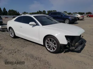 2013 Audi A5 Premium with VIN WAUCFAFR3DA038133, listed as a Copart auction lot 60104635 with 114,514 mi miles and Salvage title. Bid and sale history available at DreamBid. Image 4.