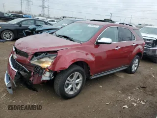 2011 Chevrolet Equinox LTZ z VIN 2CNALFEC9B6372086, wystawiony jako Copart lot #52094395 z przebiegiem 153 127 mil mil oraz Szkoda całkowita • Salvage title. Historia ofert i sprzedaży dostępna na DreamBid. Obrazek 1.