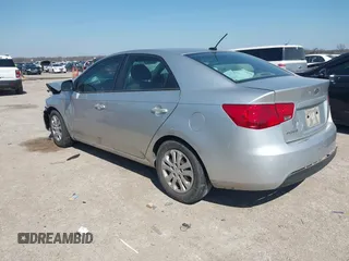 2011 Kia Forte LX with VIN KNAFT4A22B5887953, listed as a IAAI auction lot 41661816 with 1 mi miles. Bid and sale history available at carsss.com. Image 3.