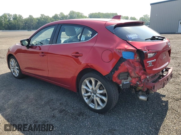 2015 Mazda 3 S Grand Touring с VIN JM1BM1M34F1234653, выставлен на аукционе Copart как лот 56980235 с пробегом 109 678 миль миль и Списание • Salvage title. История ставок и продаж доступна на DreamBid. Изображение 2.