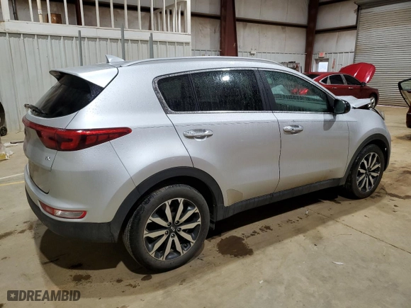 2017 Kia Sportage EX with VIN KNDPN3AC1H7261828, listed as a Copart auction lot 45866675 with 89,641 mi miles and Salvage Title. Bid and sale history available at carsss.com. Image 3.