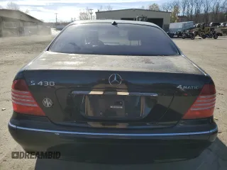 2005 Mercedes-Benz S-Class 4.3L with VIN WDBNG83J85A442285, listed as a Copart auction lot 80582794 with 189,762 mi miles and Clean Title. Bid and sale history available at carsss.com. Image 6.