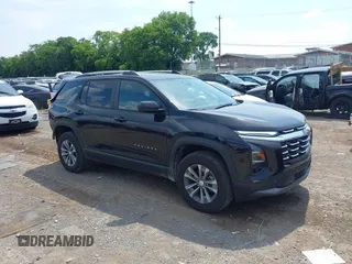 2025 Chevrolet Equinox FWD LT with VIN 3GNAXHEG3SL319121, listed as a IAAI auction lot 42577596 with 2,265 mi miles and . Bid and sale history available at DreamBid. Image 1.