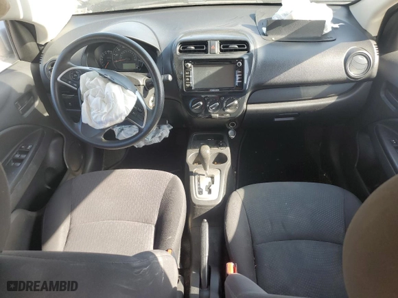 2019 Mitsubishi Mirage G4 ES with VIN ML32F3FJ4KHF08555, listed as a Copart auction lot 87999665 with 60,705 mi miles and Salvage Title. Bid and sale history available at carsss.com. Image 8.