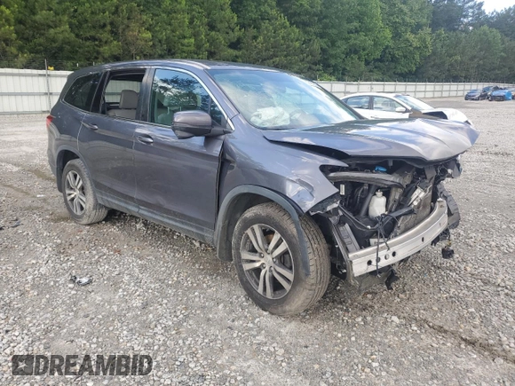 2018 Honda Pilot EX-L with VIN 5FNYF6H50JB038920, listed as a Copart auction lot 57465555 with 126,354 mi miles and Salvage title. Bid and sale history available at DreamBid. Image 4.