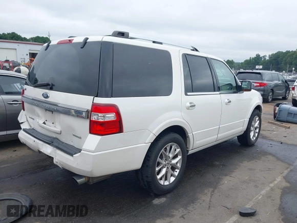 2015 Ford Expedition Limited with VIN 1FMJU1KT9FEF19741, listed as a IAAI auction lot 42689814 with 188,845 mi miles and . Bid and sale history available at DreamBid. Image 4.