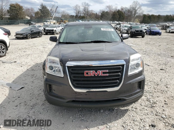 2016 GMC Terrain SLE with VIN 2GKFLSEK3G6336528, listed as a Copart auction lot 47489215 with 127,713 mi miles and Salvage Title. Bid and sale history available at DreamBid. Image 5.