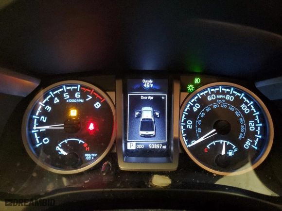 2017 Toyota Tacoma SR5 with VIN 3TMDZ5BN8HM015660, listed as a Copart auction lot 49659905 with 93,897 mi miles and Clean Title. Bid and sale history available at carsss.com. Image 9.