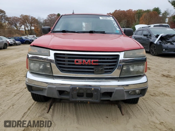 2008 GMC Canyon SLE1 with VIN 1GTDT19E588152351, listed as a Copart auction lot 78308174 with 178,772 mi miles and Clean Title. Bid and sale history available at carsss.com. Image 5.