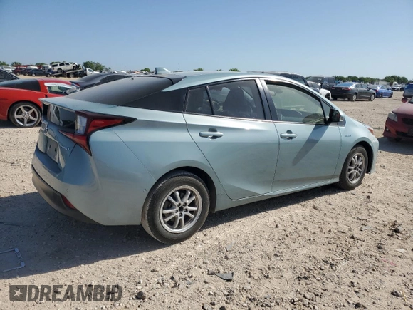 2022 Toyota Prius L Eco z VIN JTDKAMFU9N3154199, wystawiony jako Copart lot #52820815 z przebiegiem 165 958 mil mil oraz Szkoda całkowita • Salvage title. Historia ofert i sprzedaży dostępna na DreamBid. Obrazek 3.