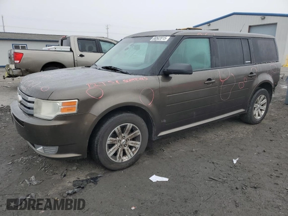 2011 Ford Flex SE with VIN 2FMGK5BCXBBD30481, listed as a Copart auction lot 88502015 with 253,133 mi miles and Salvage Title. Bid and sale history available at carsss.com. Image 1.