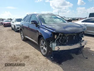 2015 Lexus RX 350 with VIN 2T2ZK1BA8FC158514, listed as a IAAI auction lot 42583672 with 61,590 mi miles and . Bid and sale history available at DreamBid. Image 1.